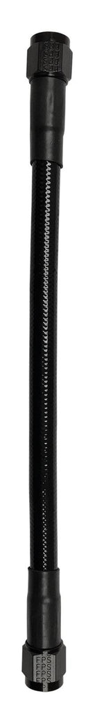 Fragola -10AN Ext Black PTFE Hose Assembly Straight x Straight 36in