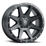 ICON Rebound 20x9 6x135 16mm Offset 5.625in BS Satin Black Wheel