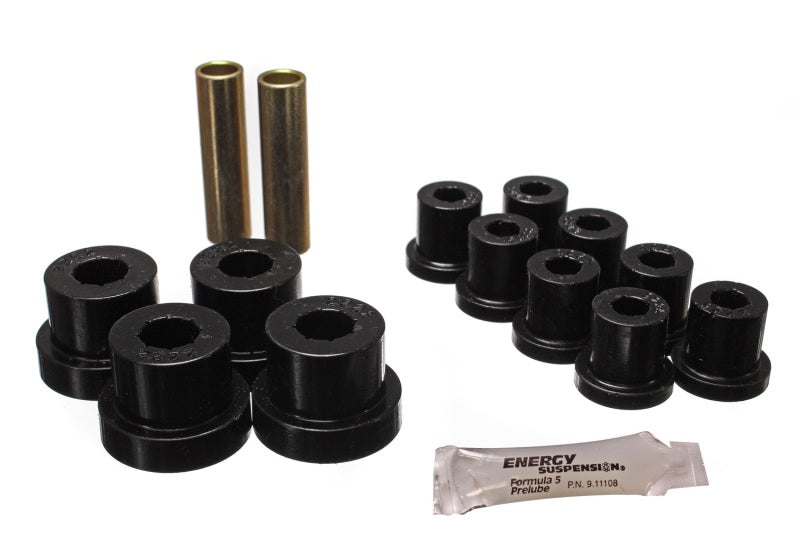 Energy Suspension Jeep Spring Bushing Set - Black - GTR Auto
