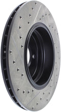 Load image into Gallery viewer, StopTech 06-08 BMW 750i/750Li / 03/05-08 760i/760Li Slotted &amp; Drilled Left Rear Rotor