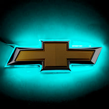 Load image into Gallery viewer, Oracle 14-15 Chevrolet Camaro Illuminated Bowtie - Aqua SEE WARRANTY