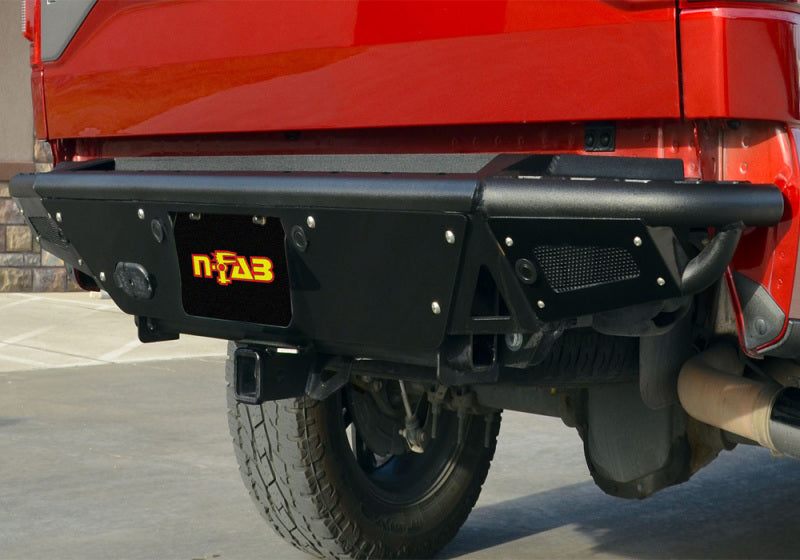 N-Fab RBS-H Rear Bumper 07-13 Toyota Tundra - Gloss Black