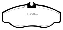 Load image into Gallery viewer, EBC 99-03 Land Rover Discovery (Series 2) 4.0 Greenstuff Front Brake Pads