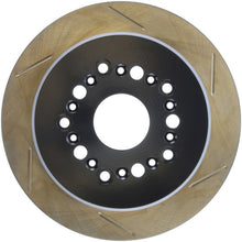 Load image into Gallery viewer, StopTech Power Slot 92-98 Lexus SC 300 Left Rear Slotted Rotor