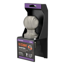 Load image into Gallery viewer, Curt 1-7/8in Trailer Ball (3/4in x 2-1/8in Shank 2000lbs Stainless Packaged)