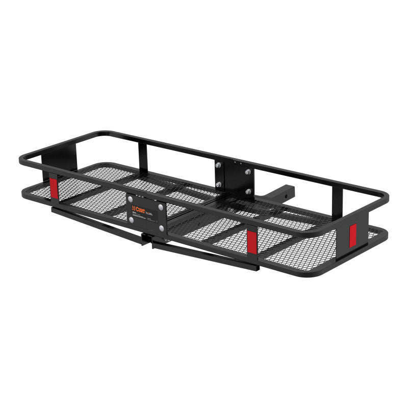 Curt 60in x 20in Basket-Style Cargo Carrier (Fixed 2in Shank)