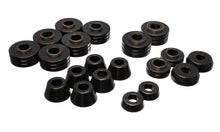 Load image into Gallery viewer, Energy Suspension Ford Bronco Body Mount Set - Black