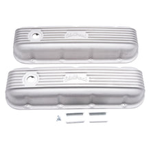 Load image into Gallery viewer, Edelbrock Valve Cover Classic Series Chevrolet 1965 and Later 396-502 V8 Satin