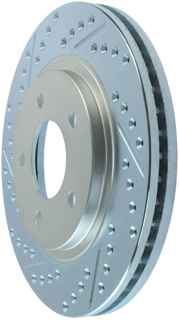 StopTech Select Sport Drilled & Slotted Rotor - Front Left