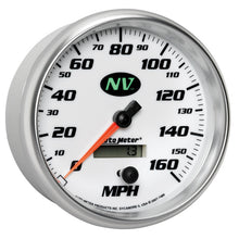 Load image into Gallery viewer, AutoMeter Gauge Speedometer 5in. 160MPH Elec. Programmable NV