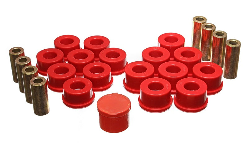 Energy Suspension Control Arm Bushings - Rear - Red - GTR Auto
