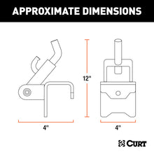 Load image into Gallery viewer, Curt Replacement Weight Distribution Hookup Brackets (2-Pack)