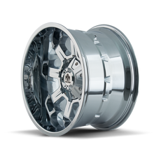 Load image into Gallery viewer, Mayhem 8105 Combat 17x9 / 5x127 BP / -12mm Offset / 87mm Hub Chrome Wheel