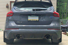 Load image into Gallery viewer, Rally Armor 12-19 Ford Focus ST / 16-19 RS Black UR Mud Flap w/ Nitrous Blue Logo