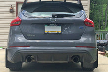 Load image into Gallery viewer, Rally Armor 12-19 Ford Focus ST / 16-19 RS Black Mud Flap w/ Grey Logo