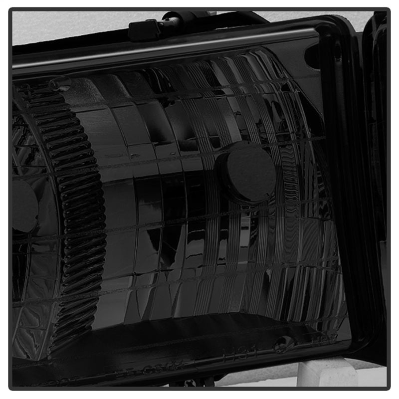 xTune Dodge Ram Sport Model Only 1999-2002 OEM Headlights Smoked HD-JH-DR99-SP-SM