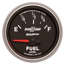 Load image into Gallery viewer, AutoMeter Gauge Fuel Level 2-1/16in. 0 Ohm(e) to 90 Ohm(f) Elec Sport-Comp II