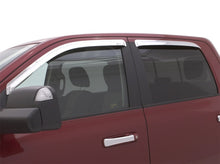 Load image into Gallery viewer, AVS 09-18 Dodge RAM 1500 Quad Cab Ventvisor Front &amp; Rear Window Deflectors 4pc - Chrome