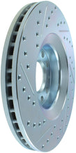 Load image into Gallery viewer, StopTech Select Sport 06-09 Audi A4 Slotted &amp; Drilled Front Left Rotor