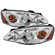Load image into Gallery viewer, Xtune Pontiac G6 05-10 (09-10 Fit w/Amber Turn Signal) Crystal Headlights Chrome HD-JH-PG605-AM-C