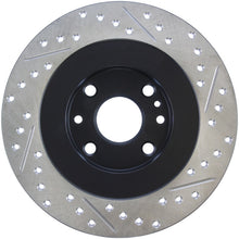 Load image into Gallery viewer, StopTech 01-05 Miata MX-5 Hard Suspension / 04-05 MX-5 MazdaSpeed SportStop Slotted &amp; Drilled Right