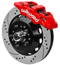 Load image into Gallery viewer, Wilwood 70-81 FBody/75-79 A&amp;XBody AERO6 Frt BBK 14in D/S Rtr Red Calipers Use w/ Pro Drop Spindle