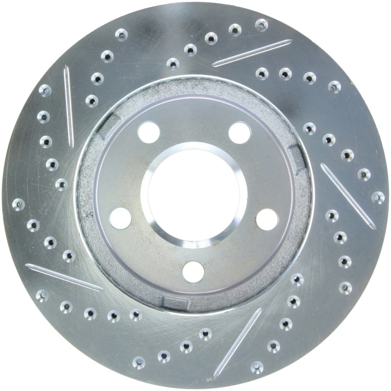 StopTech Select Sport 97-03 Chevy Malibu / 99-05 Pontiac Grand Am Slotted/Drilled Left Front Rotor