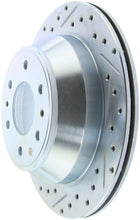 Load image into Gallery viewer, StopTech Select Sport 02-09 Chevrolet Trailblazer Slotted &amp; Drilled Right Rear Brake Rotor