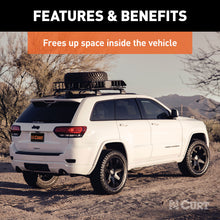 Load image into Gallery viewer, Curt 41-1/2in x 37in Roof Rack Cargo Carrier