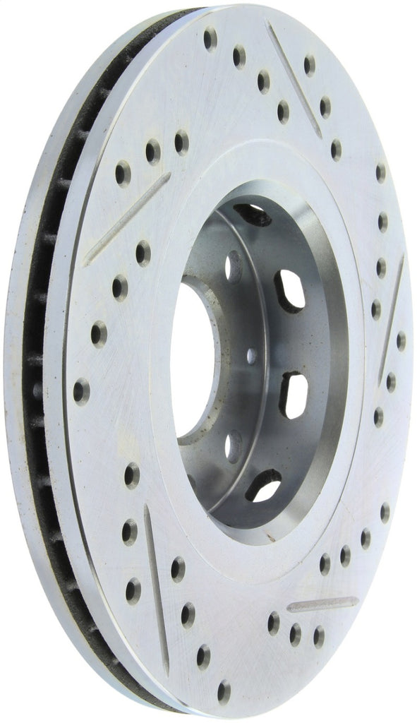 StopTech Select Sport Drilled & Slotted Rotor - Front Left