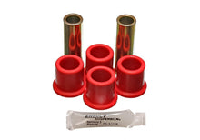 Load image into Gallery viewer, Energy Suspension 82-96 Ford F100/F150 2WD Red Rear Frame Shackle Bushing Set