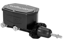 Load image into Gallery viewer, Wilwood Corvette C2 Compact Tandem Master Cylinder - 7/8in Bore Black