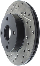 Load image into Gallery viewer, StopTech 89-93 Mazda Miata MX-5 Slotted &amp; Drilled Right Front Rotors