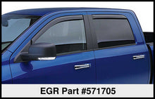Load image into Gallery viewer, EGR 07-12 Chev Silverado 1500/2500/3500 Crw Cb In-Channel Window Visors - Set of 4 - Matte