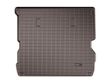 WeatherTech 2017+ Land Rover Discovery Cargo Liners - Cocoa (w/ 4 Zone Climate Control)