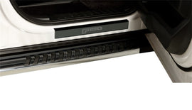 Putco 15-20 Ford F-150 - Regular Cab & SuperCab w/ F-150 Etching (2pcs) Black Platinum Door Sill