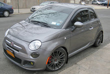 Load image into Gallery viewer, Rally Armor 12-18 Fiat 500 Black UR Mud Flap w/Grey Logo