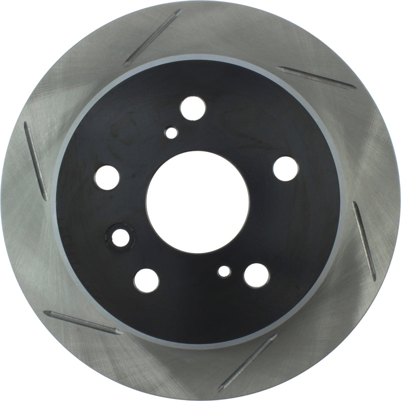 StopTech Power Slot 92-01 Toyota Camry 6cyl / 97-01 Lexus E Series Rear Right SportStop Slotted Rot