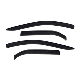 Westin 2004-2009 Mazda 3 Sedan Slim Wind Deflector 4pc - Smoke