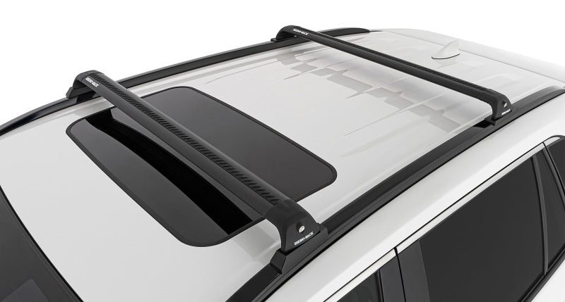 Rhino-Rack 19-22 Toyota RAV4 XA50 5 Door SUV w/Flush Rails Vortex RVP 2 Bar Roof Rack - Black