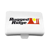 Rugged Ridge 5-In x 7-In Rectangular Off Road Light Cover White