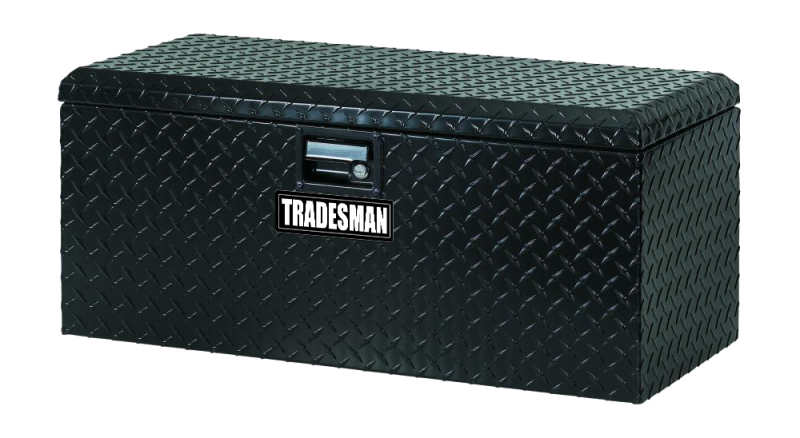 Tradesman Aluminum ATV Flush Mount Storage Box (36in.) - Black
