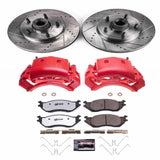 Power Stop 04-06 Ford E-150 Front Z36 Truck & Tow Kit w/Cals