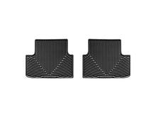 Load image into Gallery viewer, WeatherTech 08-12 Honda Accord Rear Rubber Mats - Black