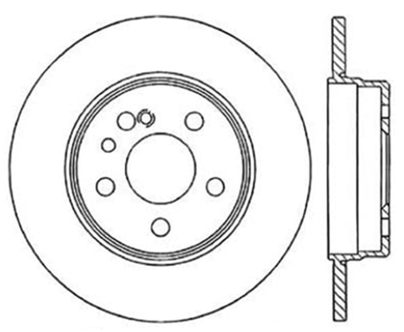 StopTech Drilled Sport Brake Rotor