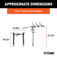 Load image into Gallery viewer, Curt Clamp-On Bike Rack (3 Bikes Fits Over 2in Shank)