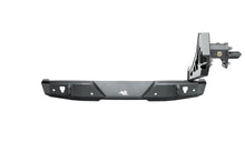Load image into Gallery viewer, Rugged Ridge 18-22 Jeep Wrangler (JL) Rubicon/Spt 2dr HD Rear Bumper w/Swing Out Tire Carrier - Blk