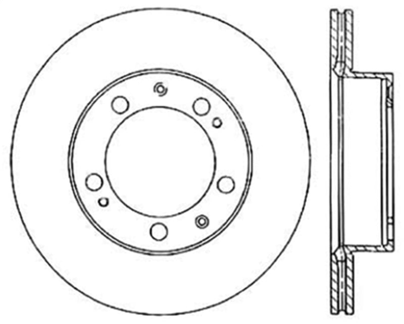 StopTech Slotted & Drilled Sport Brake Rotor