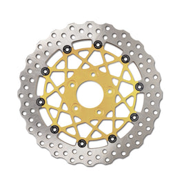 Performance Machine Disc/Carr Speedstar 11.5in x .20 FF No O/S Front - Gold Ano