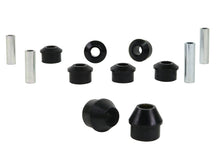 Load image into Gallery viewer, Whiteline Mazda 3/81-12/85 323 BD FWD / 10/85-4-90 323 BF Rear Trailing Arm Lower Fr&amp;Rr Bushing Kit